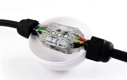 RGB 3D гирлянды для Больших Елок 16 метров 24 гирлянды  1440 шариков (IP67) 18283