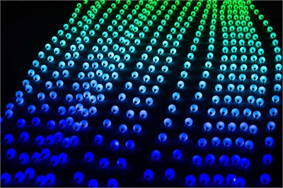 RGB 3D гирлянды для Городских Елок 14 метров, 36 гирлянд, 1925 световые точки! (IP67) 18295