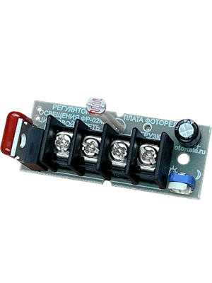 Регулятор освещения ФР-02М (фотореле, цифровая плата 3 А) 18277