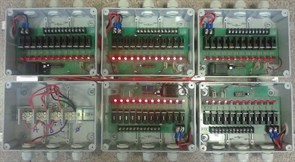 Переключатель ёлочных гирлянд ЭКСЭ-6040 (100 А/IP56) 2040