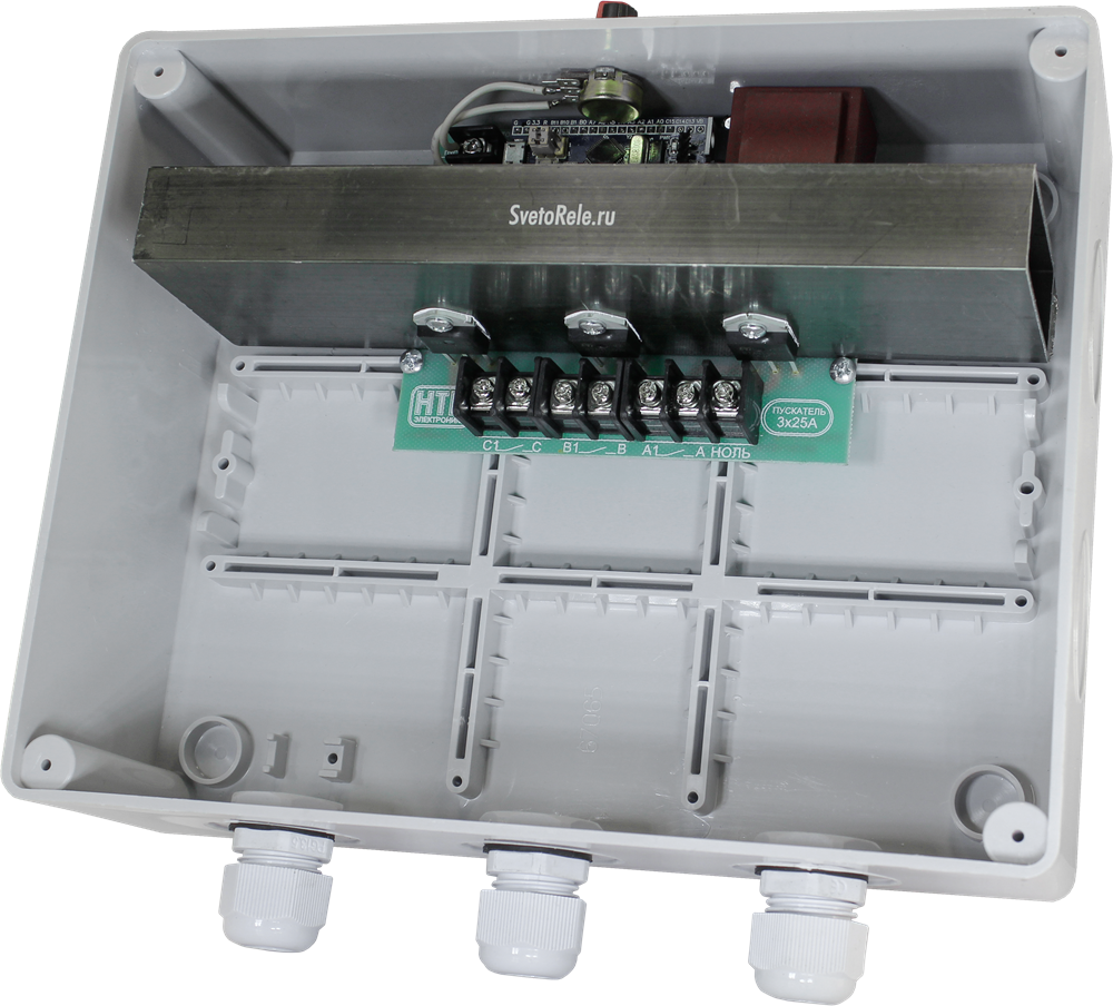 Регулятор света РС-60А (цифровой диммер 3х20А/IP56)